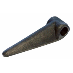 CERNIERA BOMBATA LEGGERA Ø12 MM.