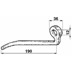 LEVA TENDICATENA Ø12MM