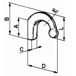 TENDIFUNE PESANTE LUNGHEZZA 60,5MM