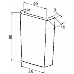 SUPPORTO PER LEVA FRENO