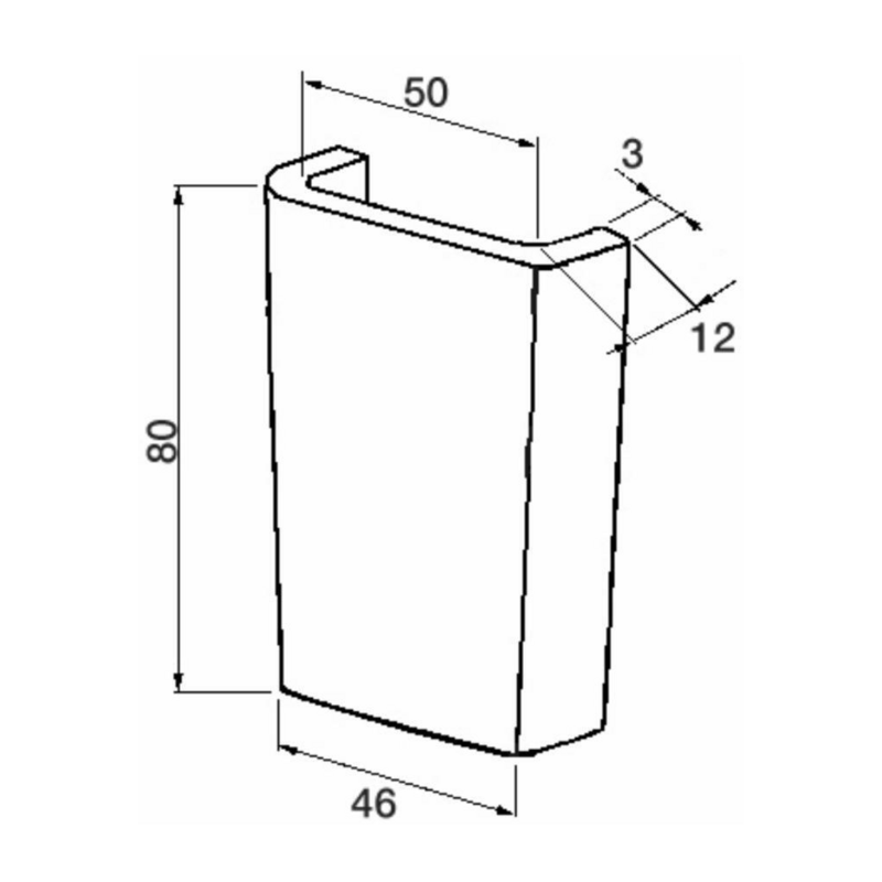SUPPORTO PER LEVA FRENO