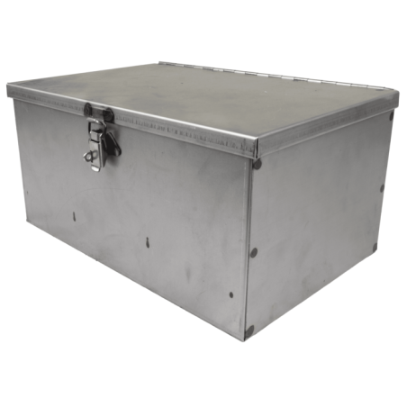 CASSETTA PORTA ATTREZZI IN LAMIERA 300X200X150MM