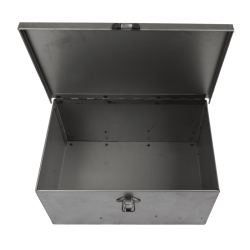 CASSETTA PORTA ATTREZZI IN LAMIERA 300X200X150MM