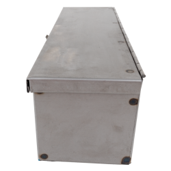 CASSETTA PORTA ATTREZZI IN LAMIERA 300X90X95MM