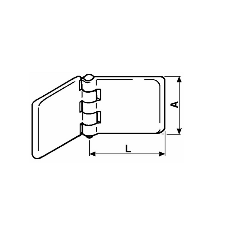 CERNIERA A 5 SNODI 60X80