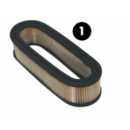 FILTRO ARIA ADATTABILE B&S 394019 OVALE