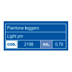 PIANTONE LEGGERO  Ø 28 MM.