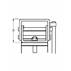 SERVOTIMONE TIPO CRIC Ø70X260MM
