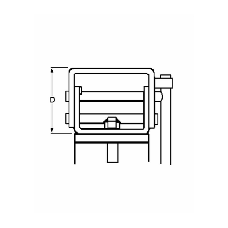 SERVOTIMONE TIPO CRIC Ø70X260MM