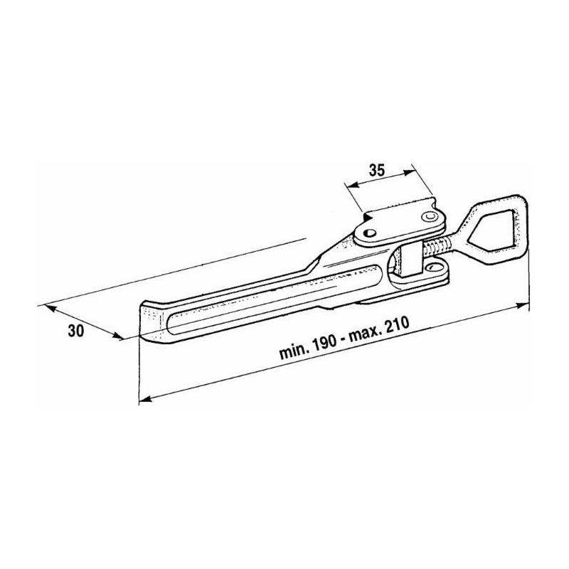 CHIUSURA REGISTRABILE A OCCHIO