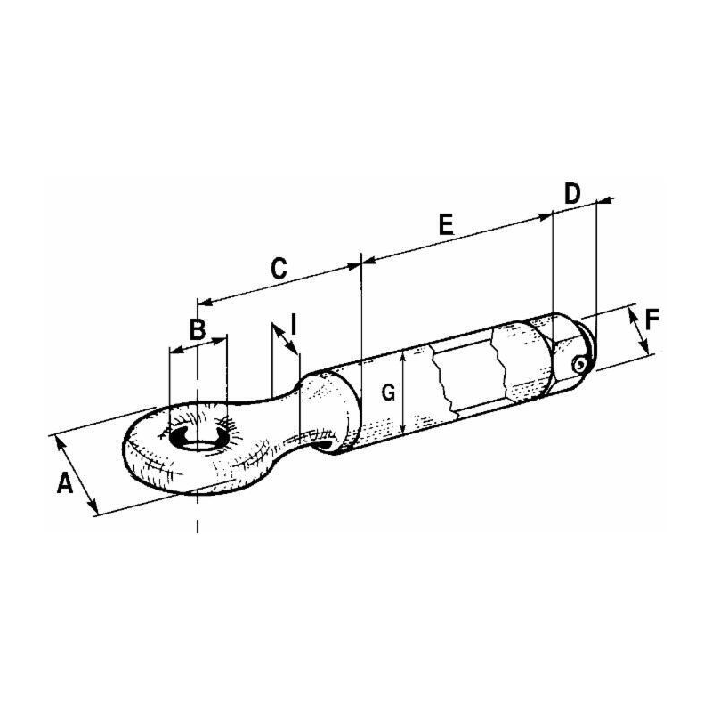 OCCHIONE GIREVOLE TIPO FRANCIA