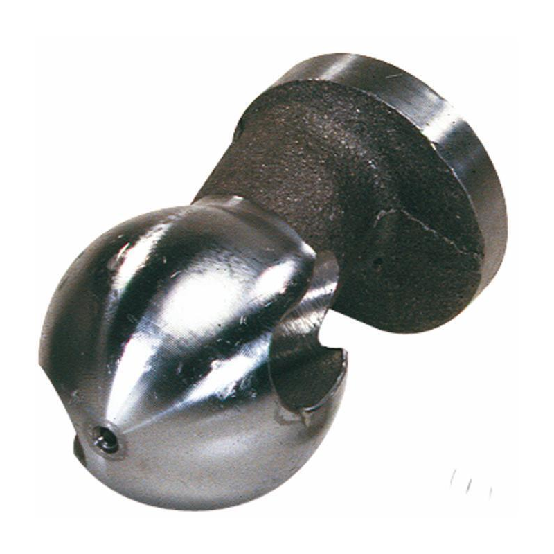 SFERA PER RIMORCHI CON ASOLA SINISTRA Ø60MM.