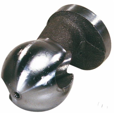 SFERA PER RIMORCHI CON ASOLA SINISTRA Ø60MM.