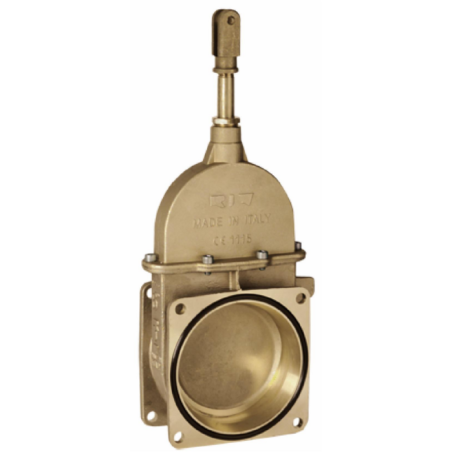 SARACINESCA A STANTUFFO DOPPIA FLANGIA 5"