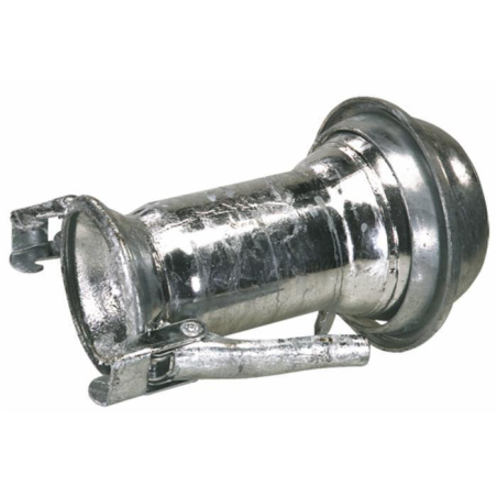 MAGGIORAZIONE CONICA CON GIUNTI SFERICI, FEMMINA 100 X MASCHIO 150MM