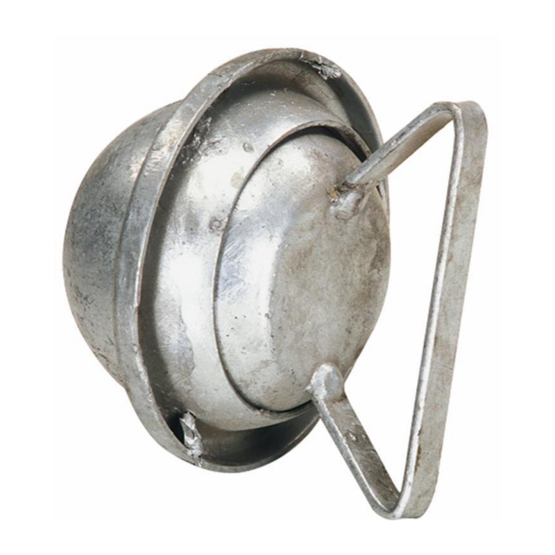 TAPPO MASCHIO ZINCATO Ø 100MM