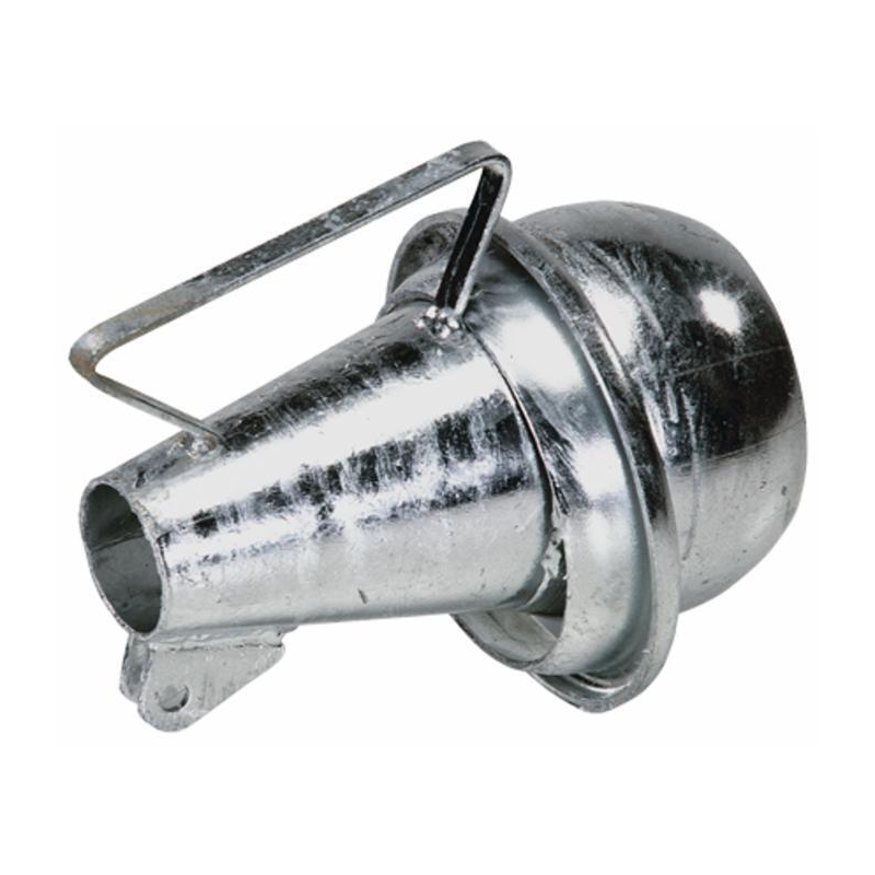 SFERA ZINCATA CON CONO Ø100MM