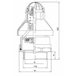 VALVOLA DEPRESSIONE 1" 1/2