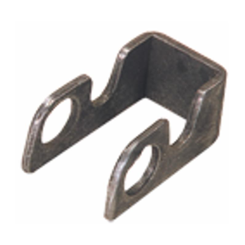 SUPPORTO  FORATO STRETTO PER CERNIERE Ø23MM.