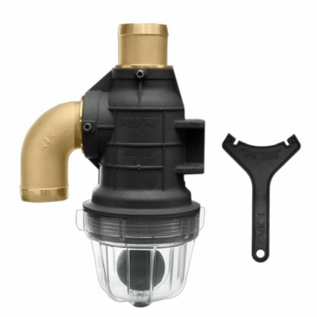 VALVOLA SIFONE RACCORDO DRITTO Ø60MM.