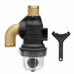 VALVOLA SIFONE RACCORDO DRITTO Ø80MM.