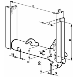 VERRICELLO TIPO SINISTRO Ø42MM.