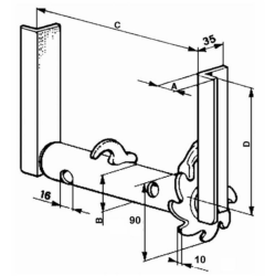 VERRICELLO TIPO DESTRO Ø48MM.