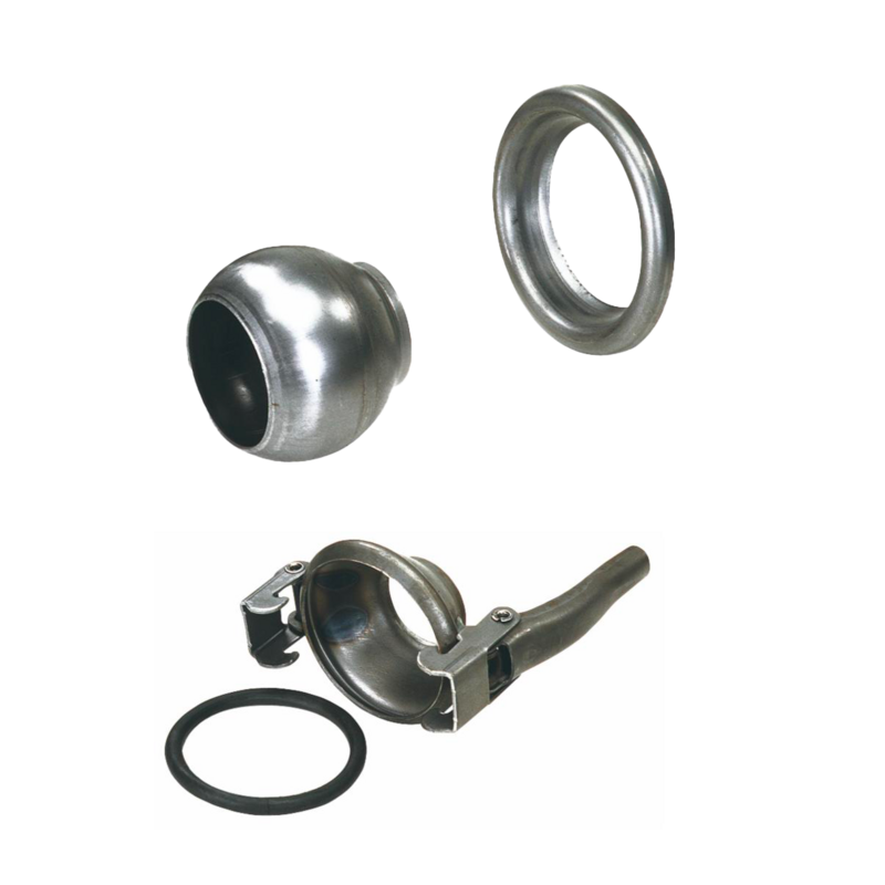 RACCORDO SFERICO COMPLETO Ø120