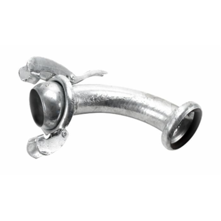 CURBA 90° CON GIUNTO "BAUER" Ø159MM.