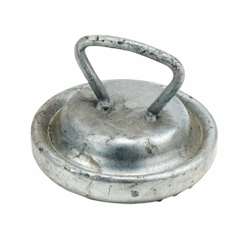 TAPPO CONTROSFERA ZINCATO "BAUER" Ø 50MM