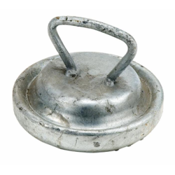 TAPPO CONTROSFERA ZINCATO "BAUER" Ø 76MM