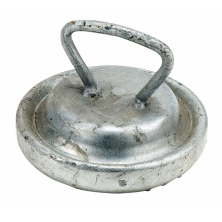 TAPPO CONTROSFERA ZINCATO "BAUER" Ø 76MM