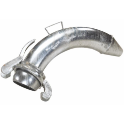 CURVA 90° CON CONO BAUER Ø 108