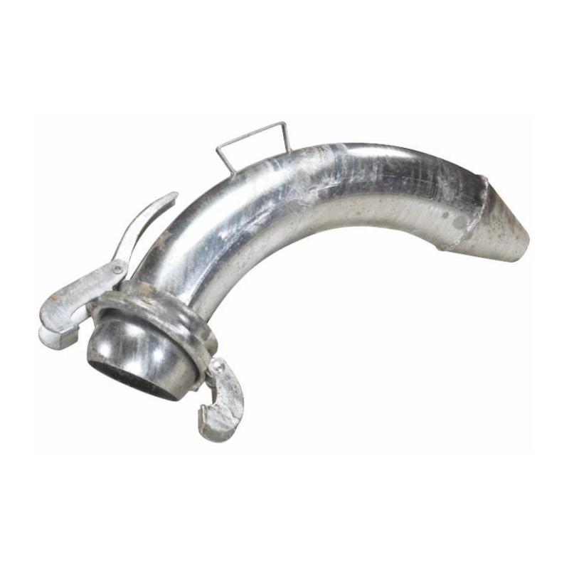 CURVA 90° CON CONO BAUER Ø 194