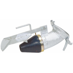 CURVA ZINC.C/CONTR.+CONO D.150