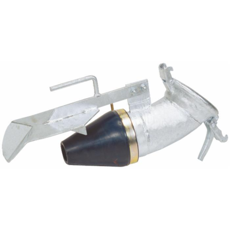 CURVA ZINC.C/CONTR.+CONO D.150