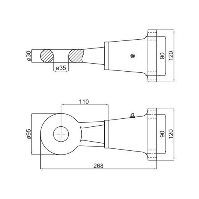 OCCHIONE FLANGIATO CAT. CUNA E3 OMOLOGATO
