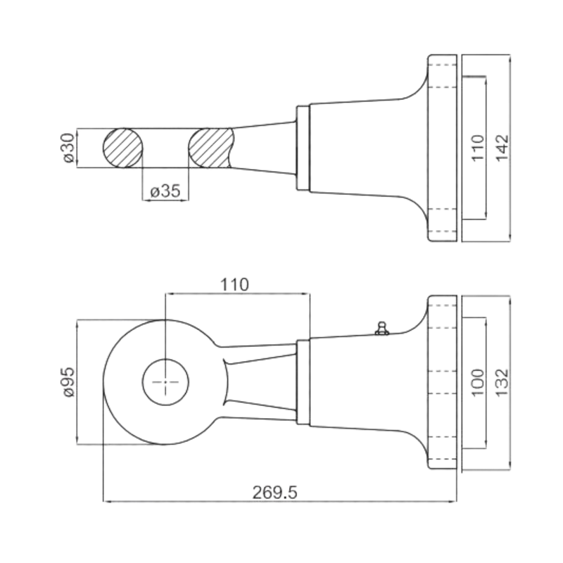 OCCHIONE FLANGIATO CAT. E3 OMOLOGATO