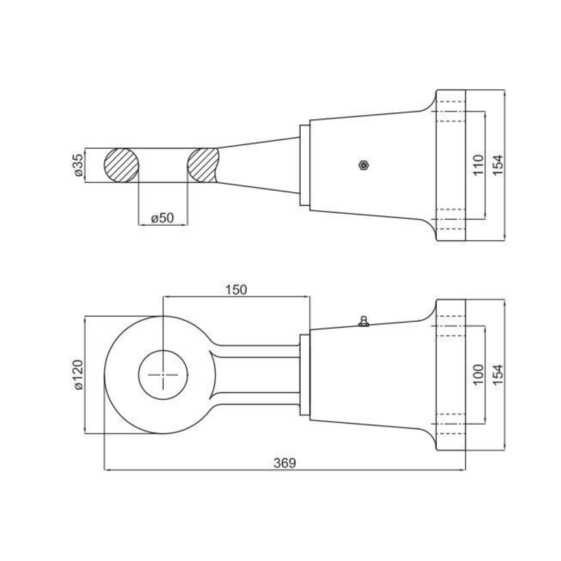 OCCHIONE FLANGIATO CAT. F2 OMOLOGATO