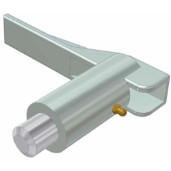 MANIGLIA FISSAGGIO ZINCATA Ø 18 MM.