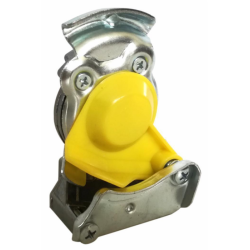 GIUNTO ACCOPPIAMENTO ISO COLORE GIALLO PER RIMORCHI