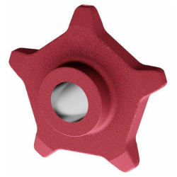 PIGNONE IN GHISA PER CATENA PASSO 80, 5 DENTI