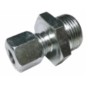 RACCORDO DRITTO M22X1,5 PER TUBO Ø 22MM