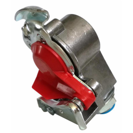 GIUNTO ACCOPPIAMENTO ISO COLORE ROSSO CON FILTRO PER RIMORCHI