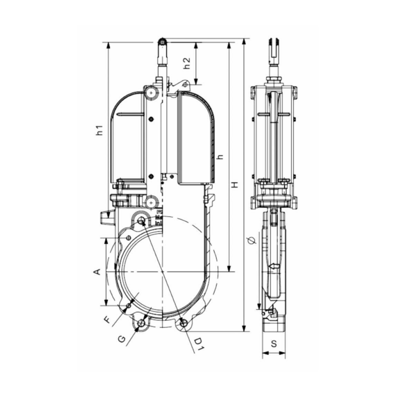 SARACINESCA A LAMA Ø 10"