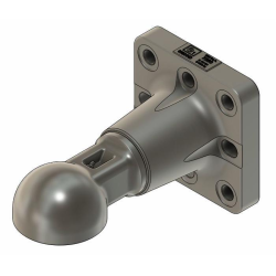 Occhione flangiato sferico Ø 80 mm omologato