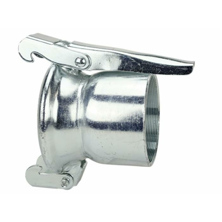 CONTROSFERA ZINCATA CON TRONCHETTO FILETTATO FEMMINA Ø 100