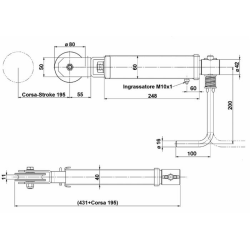 FRENO A VITE CON RULLO