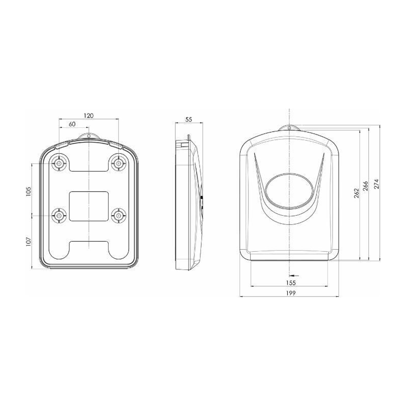Portadocumenti Meccanoplast A5 piatto