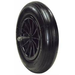 RUOTA PNEUMATICA 3.50X8" CON CERCHIO IN NYLON